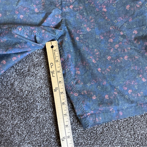 RVCA Men's Size 34 Weekend Hybrid Dual Purpose Trunk Blue Floral Shorts - Picture 8 of 10